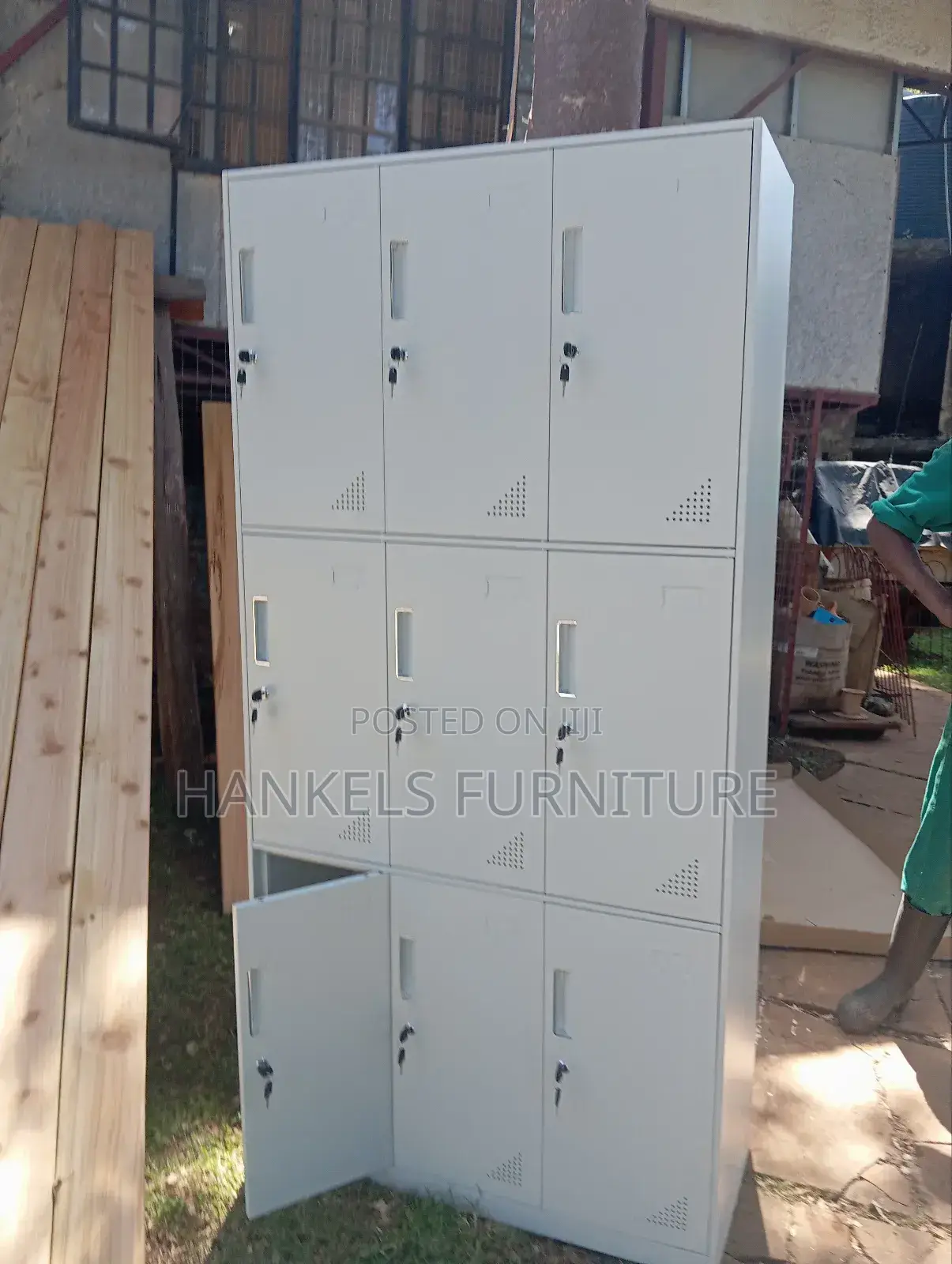 9-Door Office Home Filling Cabinet