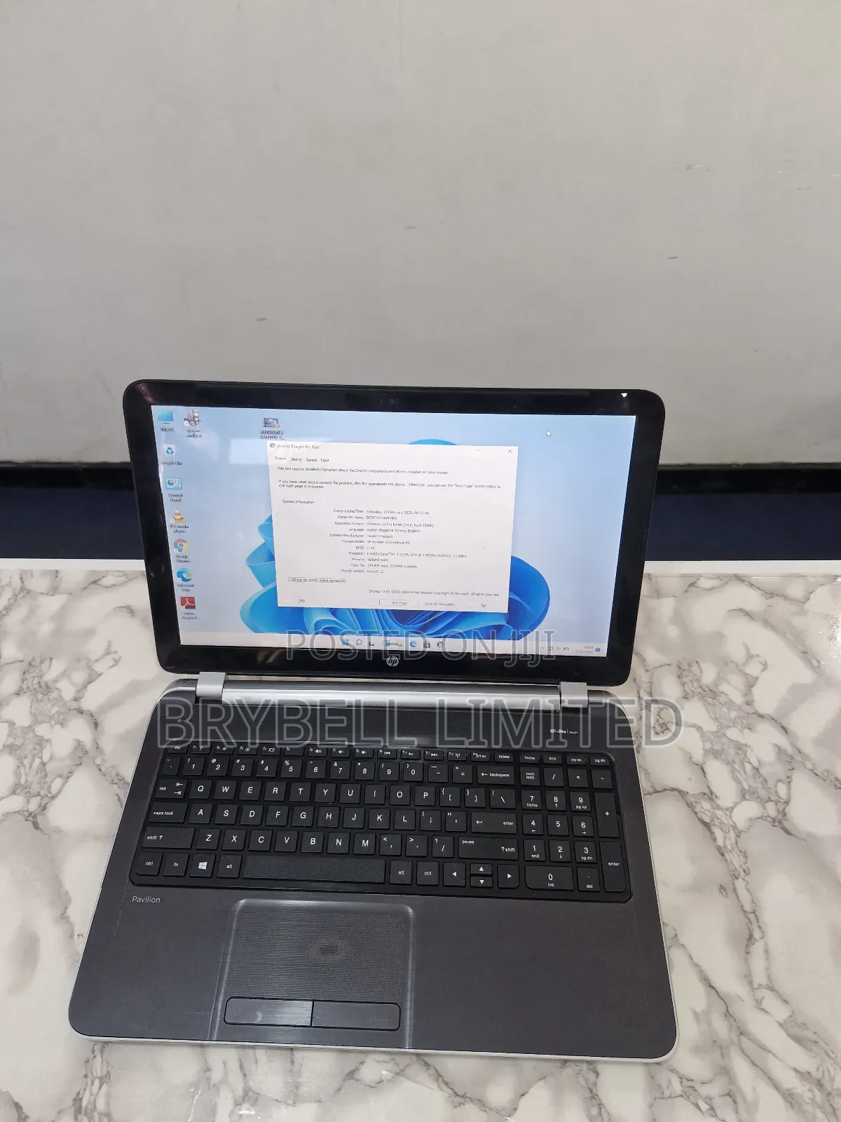 Laptop HP Pavilion 15 4GB Intel Core I3 HDD+SSD 500GB