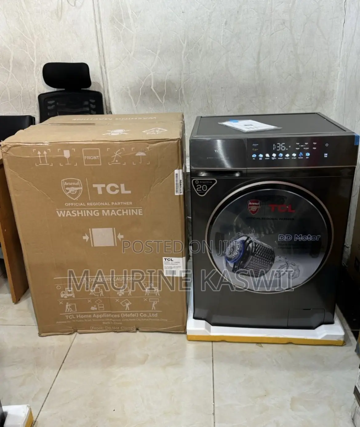 TCL Wash Dry 10kg/7kg , C7110wdg Front Load Dd Motor