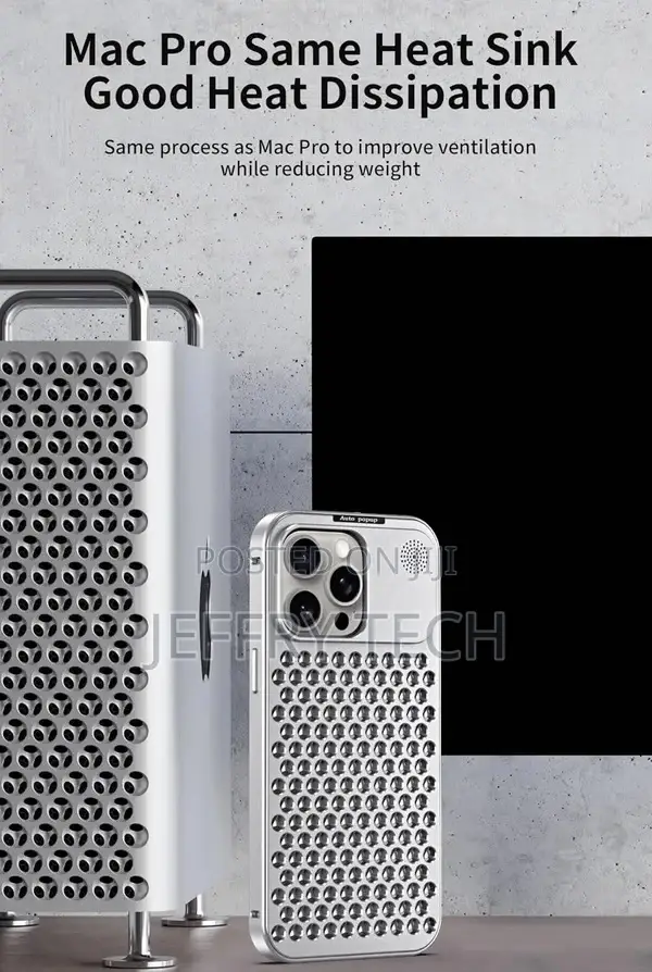 iPhone 15 Pro Max Metal Heat Dissipation Aluminum Cooling Ca