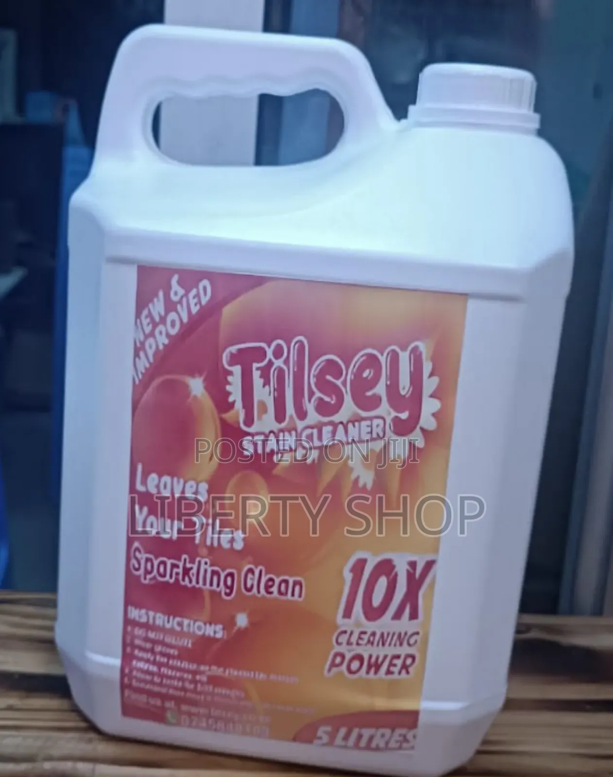 Improved Stain Cleaner and Tiles Remover