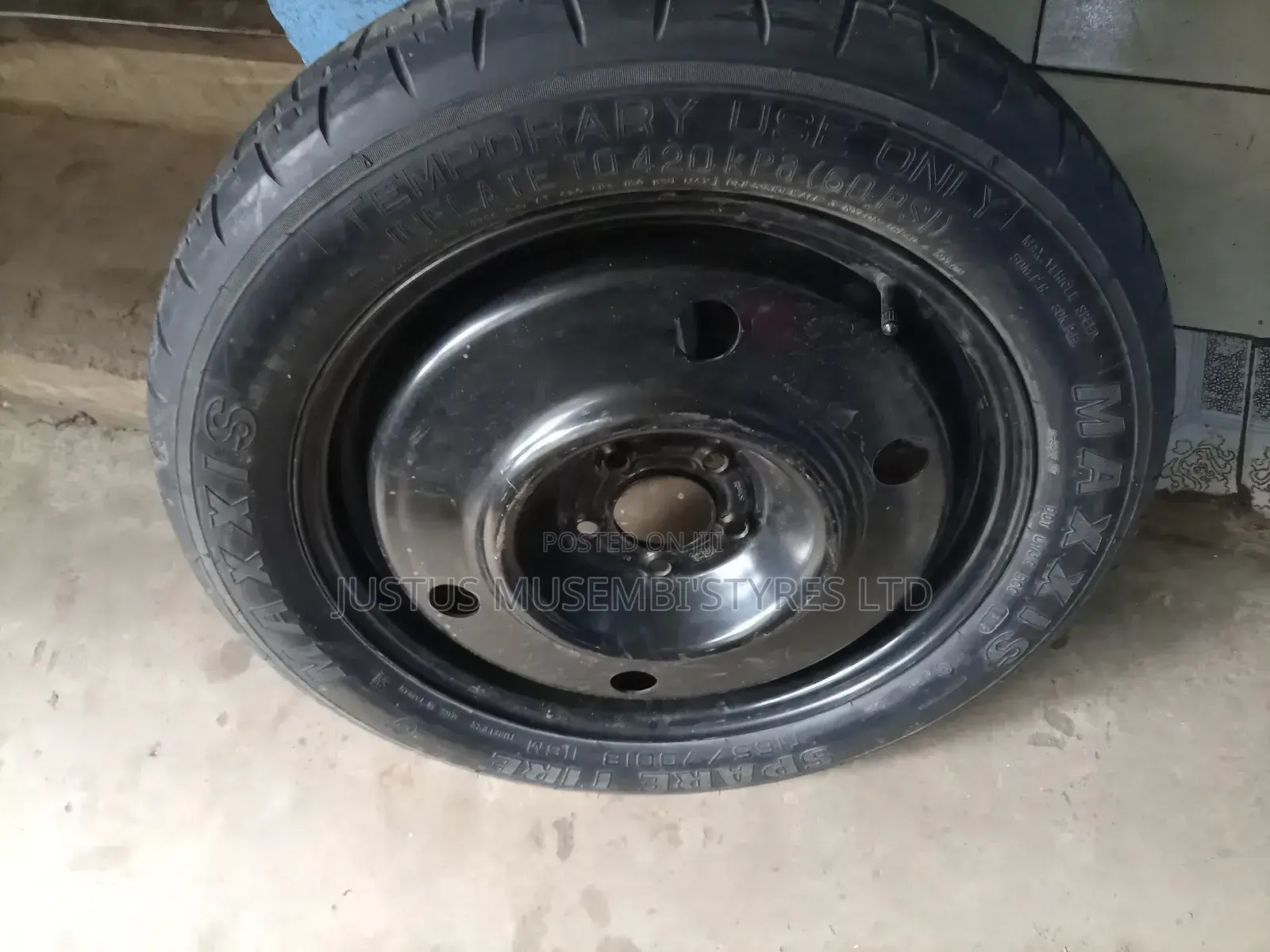 Mazda CX-5 Spare Tyres and 17