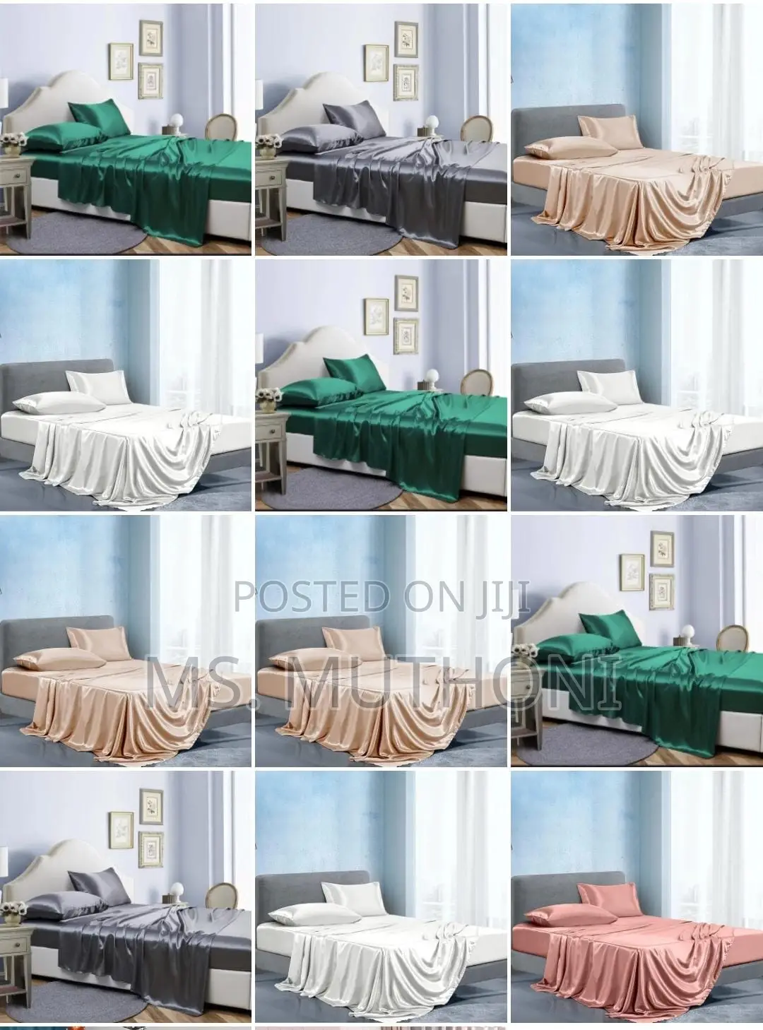 King Size-Luxury Silky Soft Bedding Set W/ Fitted Bedsheet