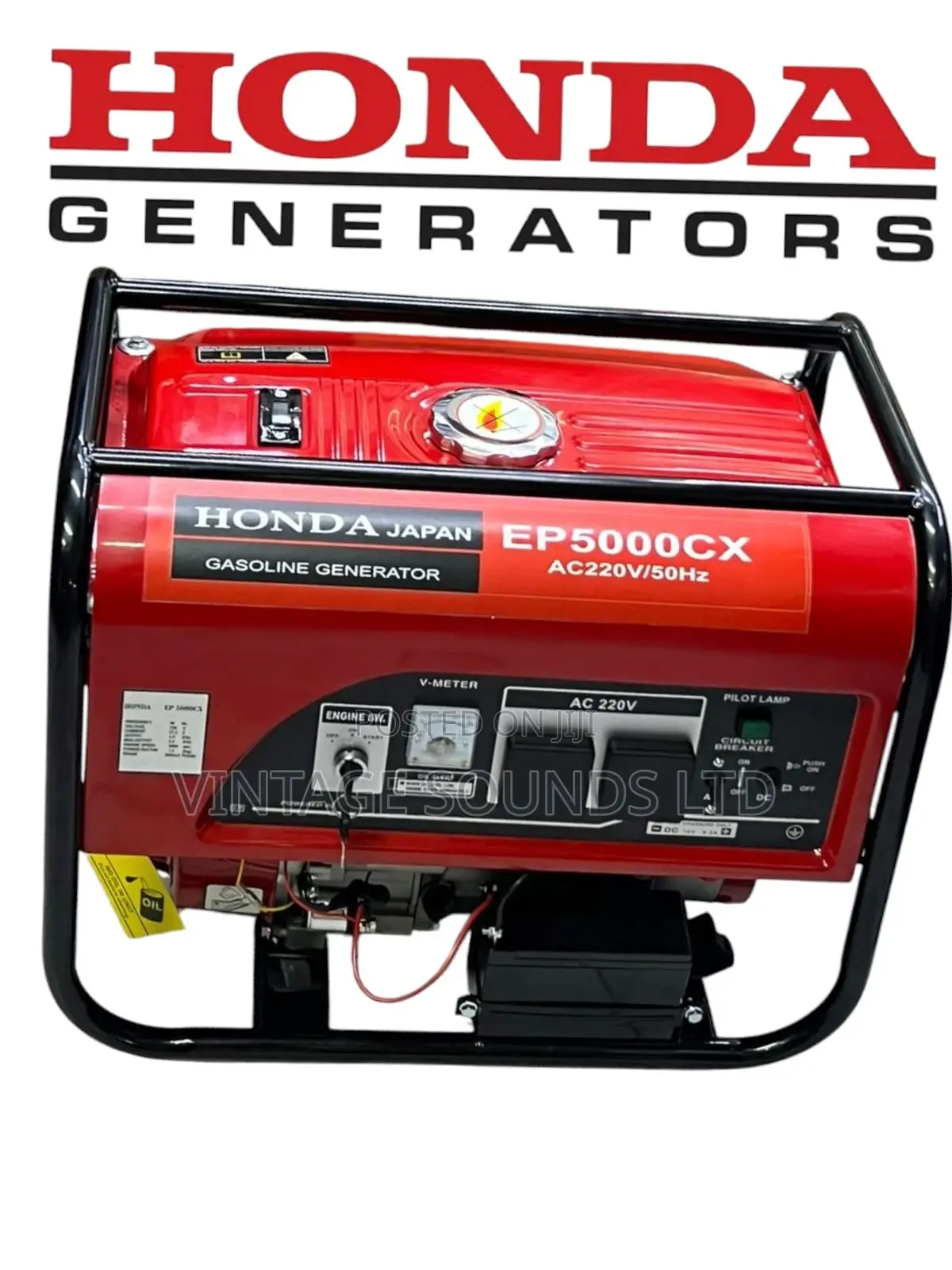 Honda Ep5500cx AC 220V Petrol Generator