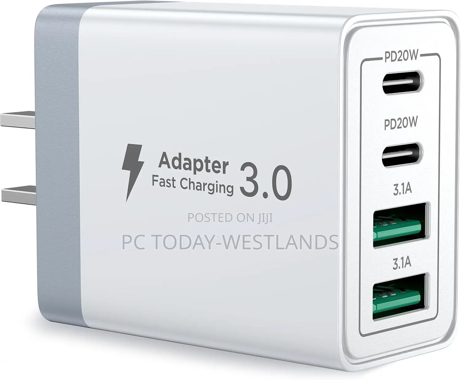 USB C Charger Block, 40W 4-Port Fast Charger Charging Block