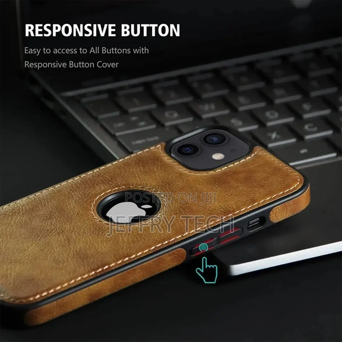 iPhone 12 Original PU Leather Case Classic Luxury Elegant Wi
