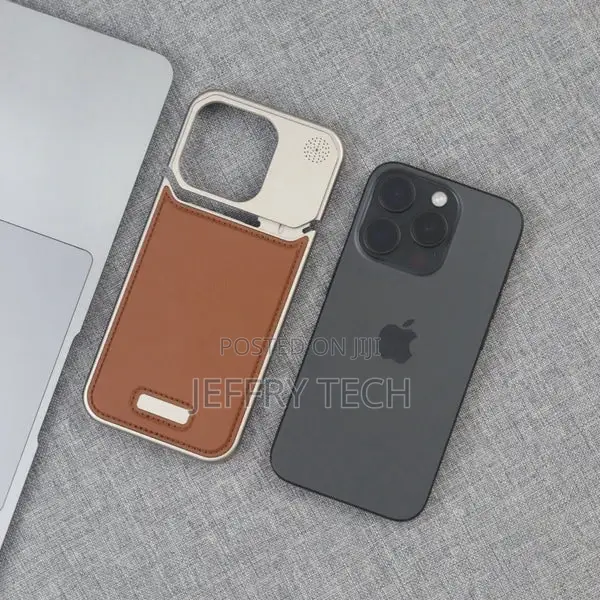 iPhone 16 Pro Aero Flex Frameless Aluminum Leather Case