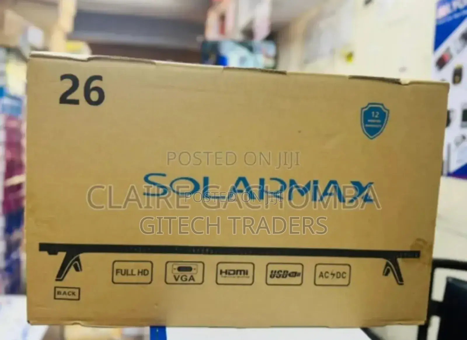 Solar Max 26 Inches Digital Tv