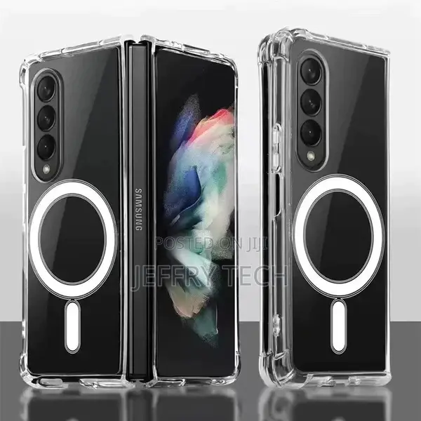 Samsung Galaxy Z Fold 5 Anti-Knock Transparent Magsafe Case