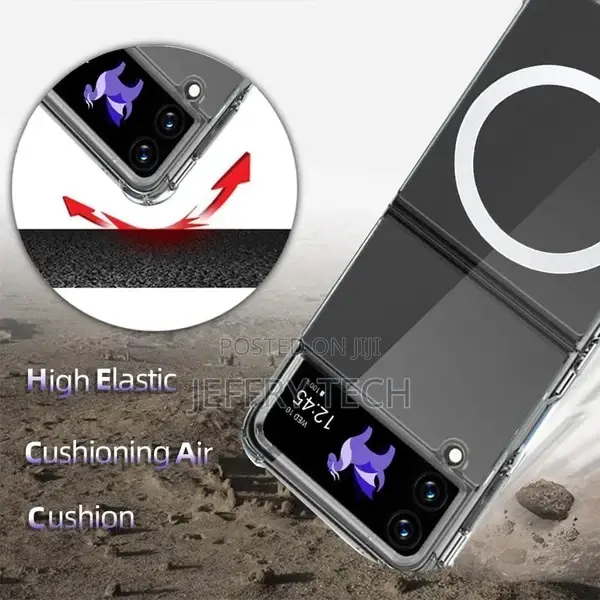 Samsung Galaxy Z Flip 4 Anti-Knock TPU Transparent Magsafe