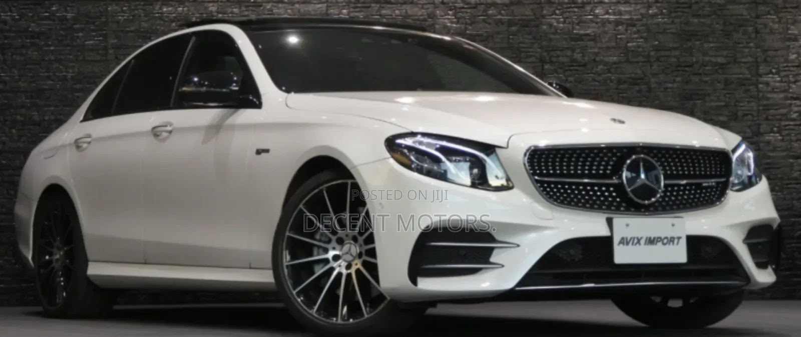 Mercedes-Benz E43 AMG 3.0 AWD 2018 White