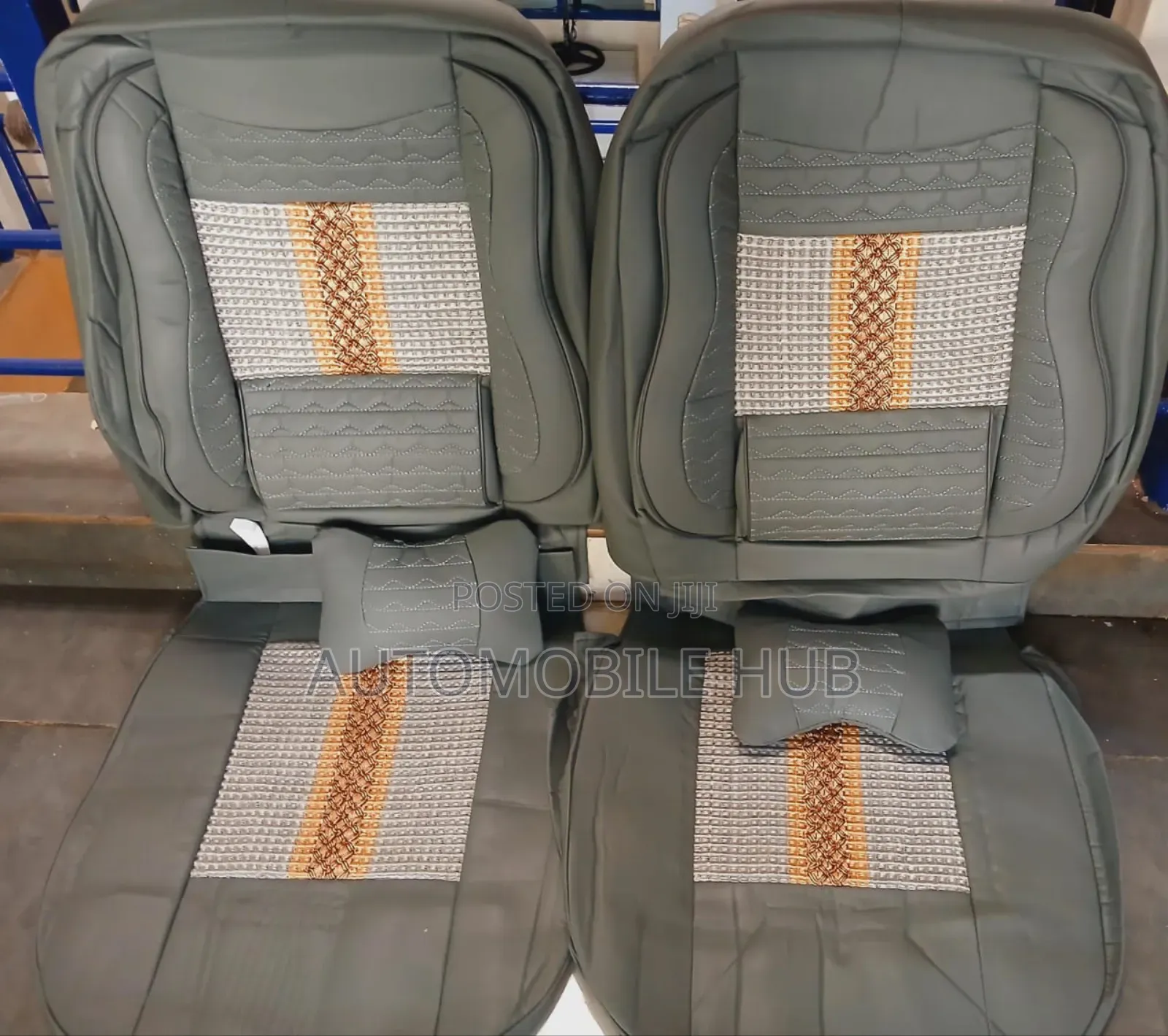 Black Car Seat Covers Leather Five Seater