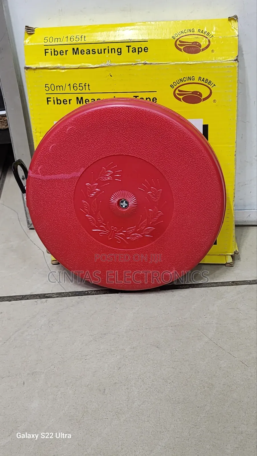 Bouncing Rabbit Fibre Measuring Tape 50m/165ft