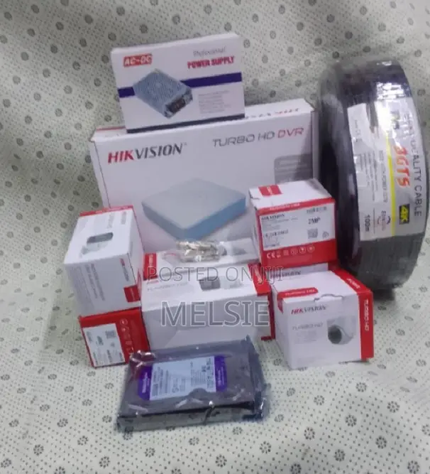 Hikvision Turbo HD 8 Channel Camera Kit-8 Hd Cameras