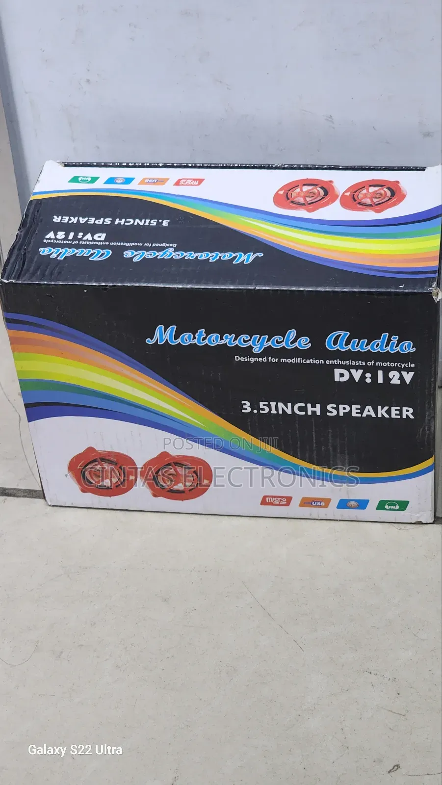 Motorcycle Audio Speaker 3.5 Inch