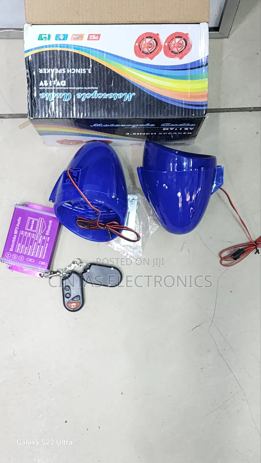 Motorcycle Audio Speaker 3.5 Inch
