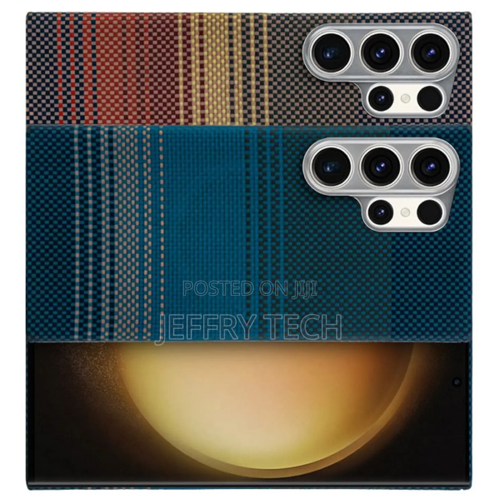 Colorful Aramid Carbon Fiber Case for Samsung Galaxy S24