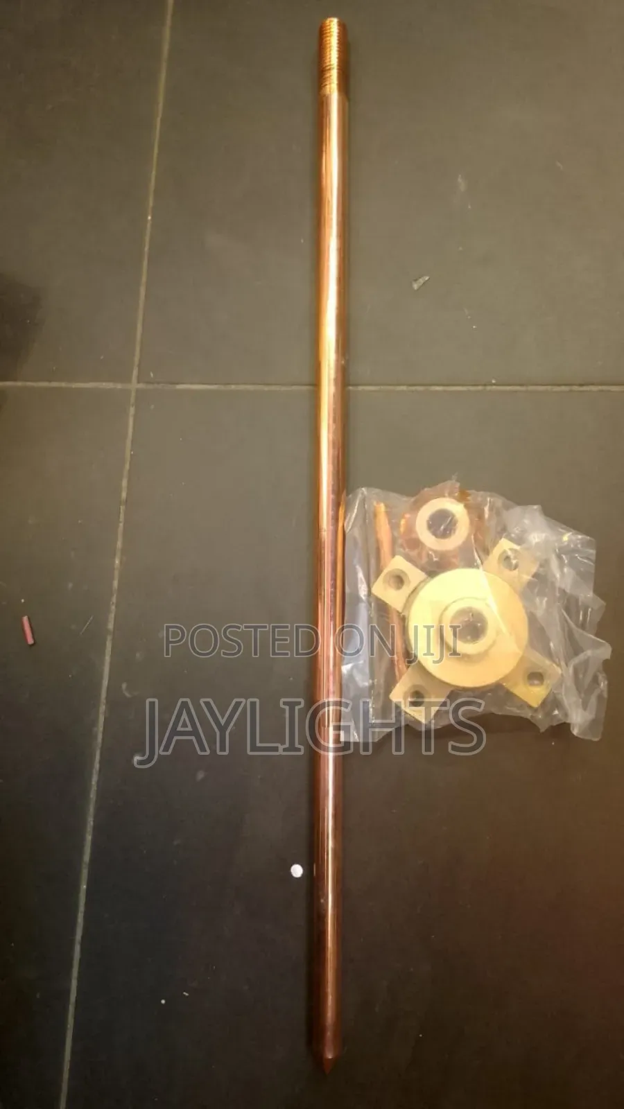 Lightning Protection Device Steel Rod Copper 2ft