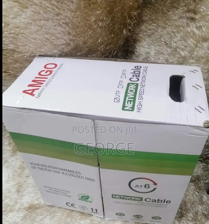 Top-Notch Cat6 Lan Cable Cat 6 Ethernet Cable 305m