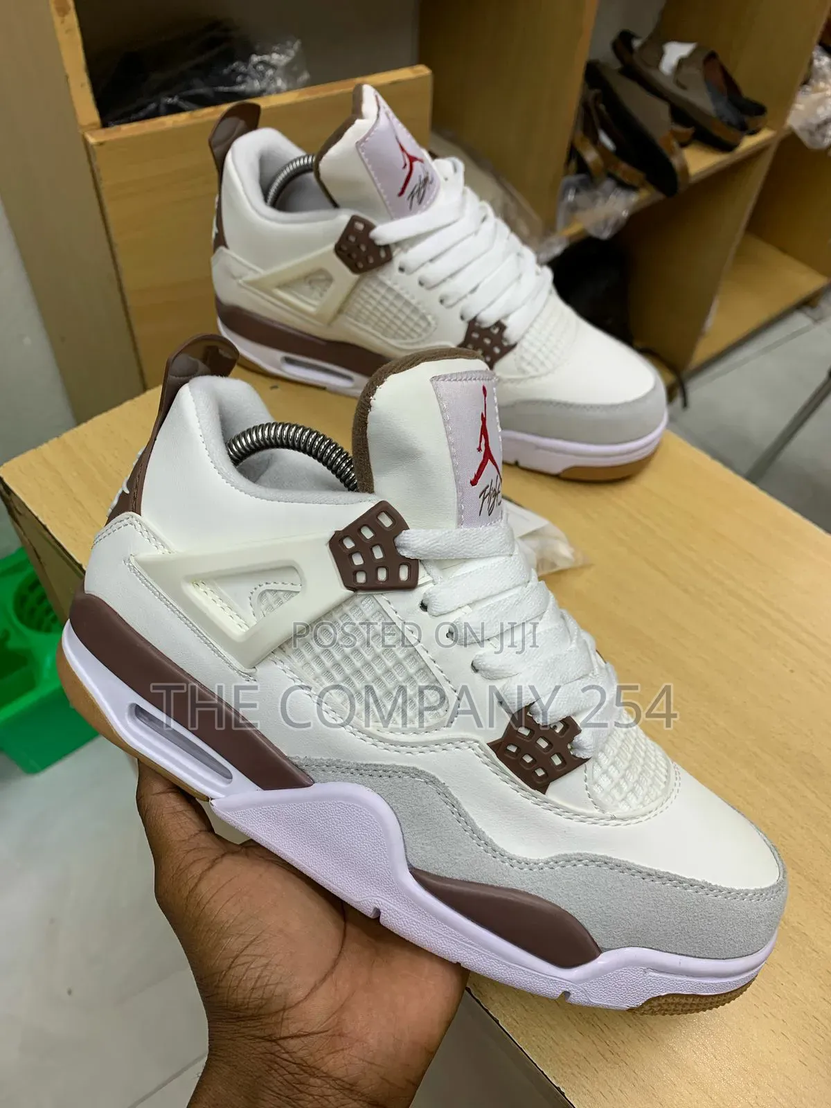 Original Quality Leather Jordan 4 Sneakers Available