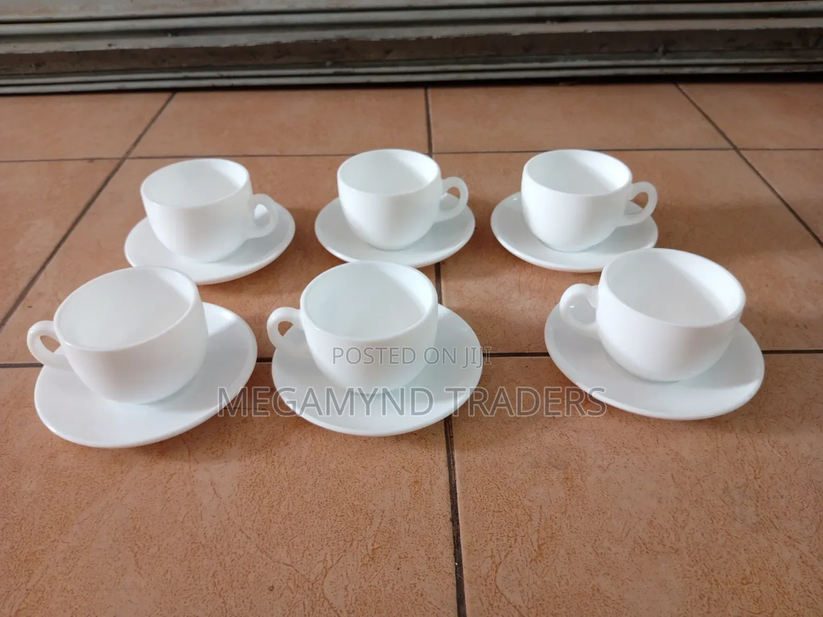 Luminarc Coffee Cup and Saucer/Cuppuccion Coffee Cups 220ml