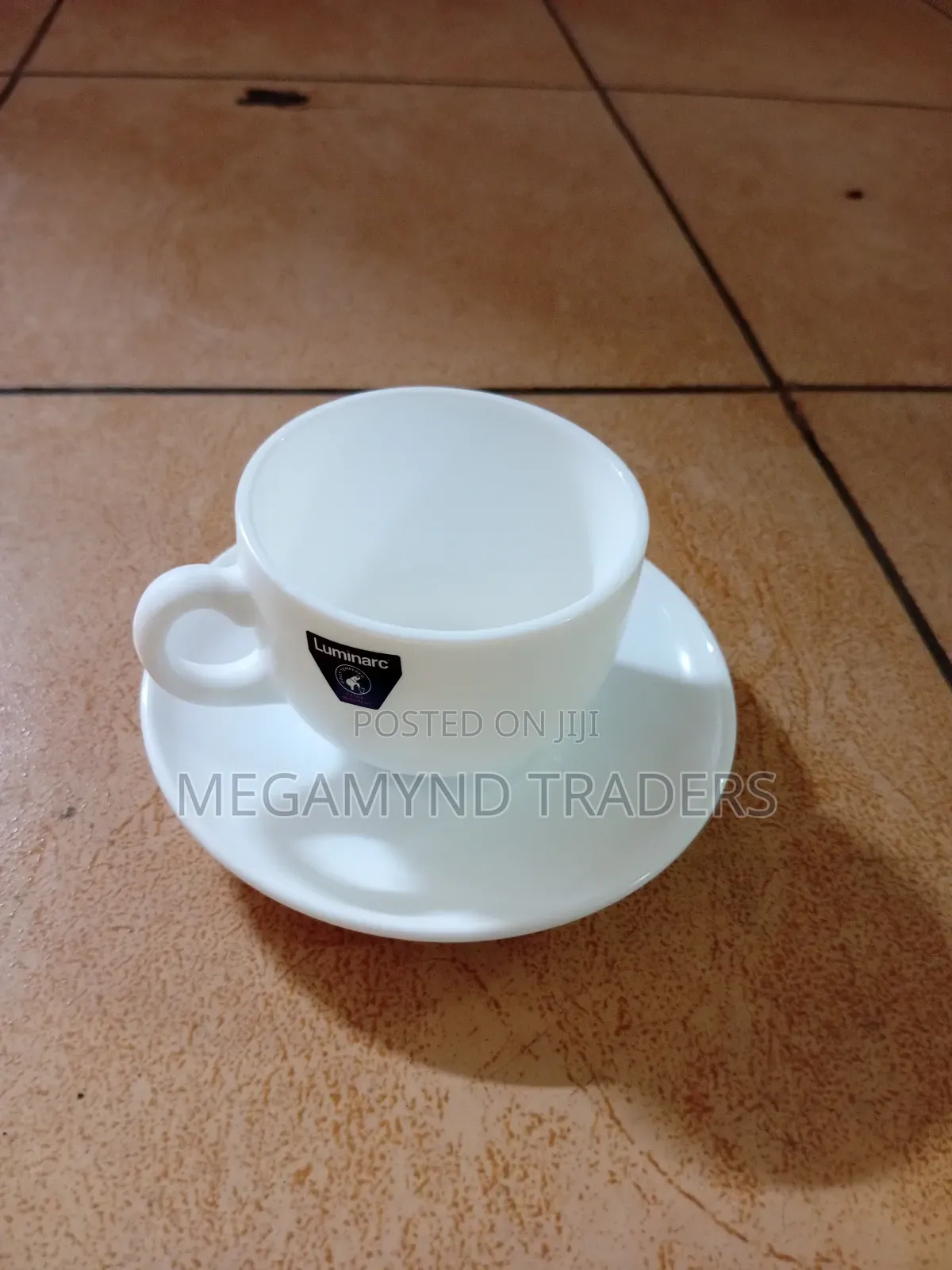 Luminarc Coffee Cup and Saucer/Cuppuccion Coffee Cups 220ml