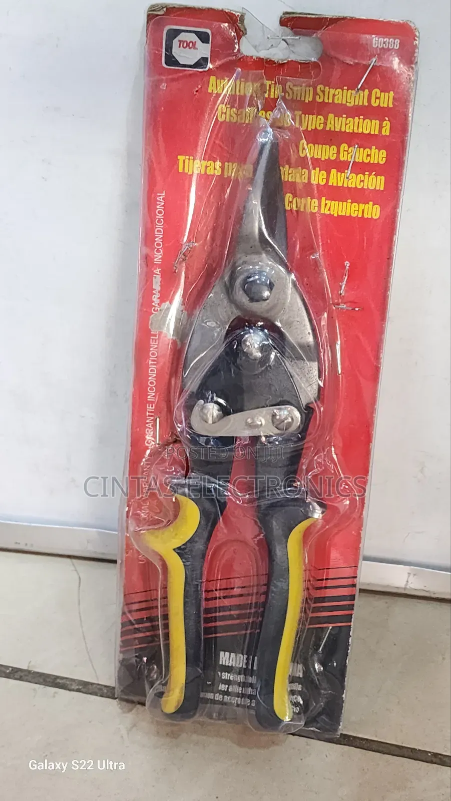 Aviation Tin Snip Straight Cut Tool