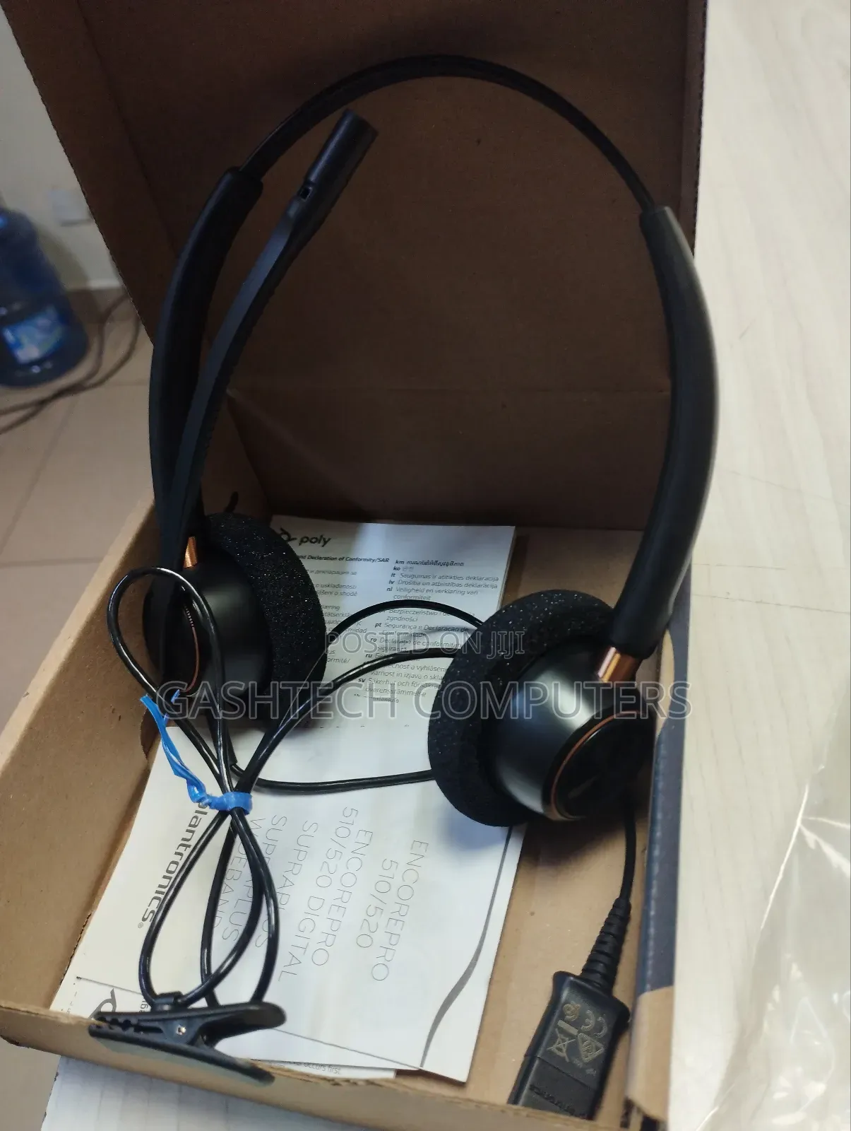 783P7AA Poly - HW520 - Encore Pro STEREO Headset