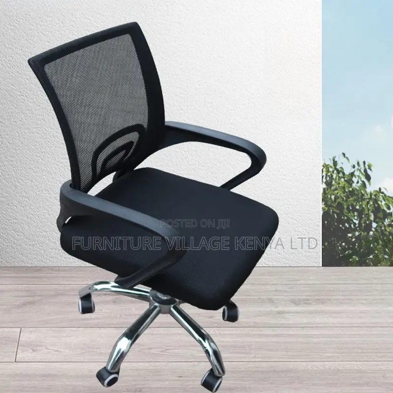 Office Desk Chairs With Armrest, Roller Wheels