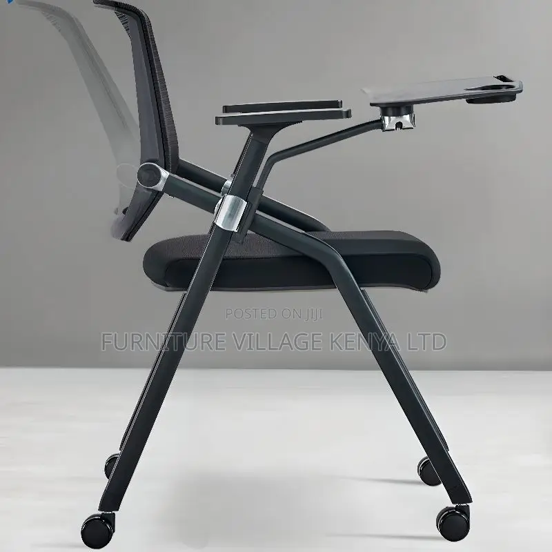 Office Chairs; Foldable Training Seats With Armrest