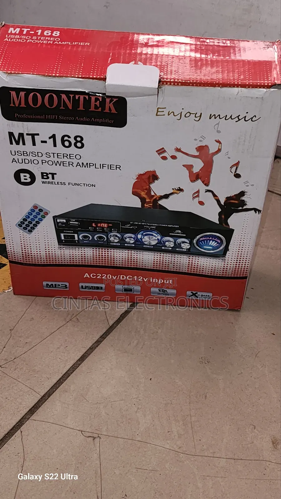 Moontek Mt-168 Usb/Sd Stereo Audio Power Amplifier