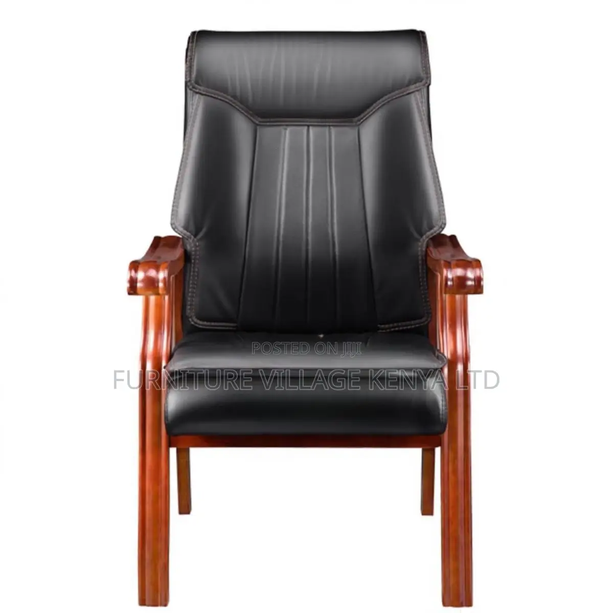 Guest Office Chair; Ergonomic Waterfall Seat