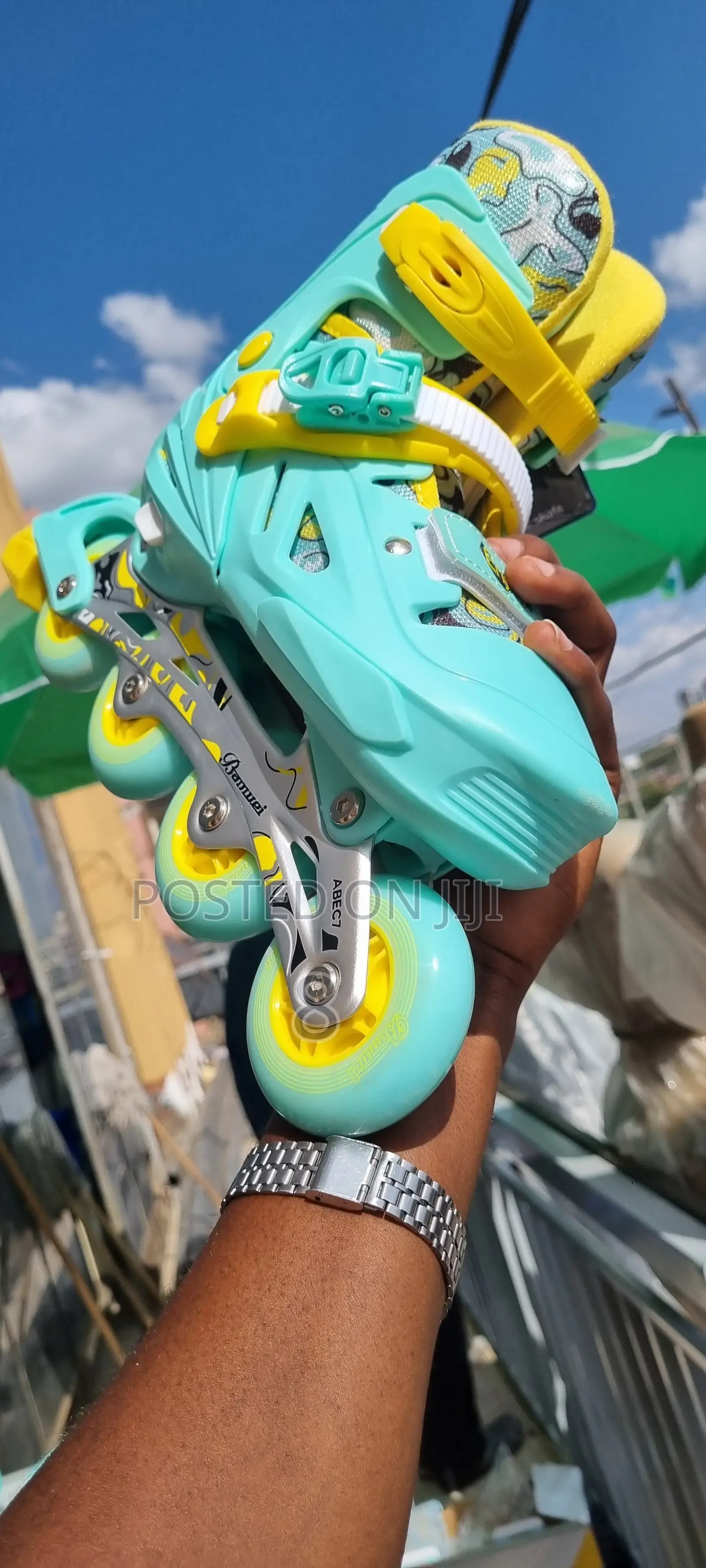 Adjustable Kids’ Inline Skates – Full Set for Beginners