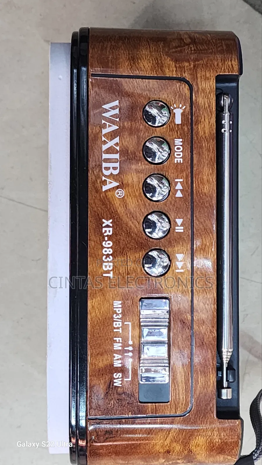 Waxiba Xb-983bt Am FM SW 3 Band Radio Mp3 Music Player