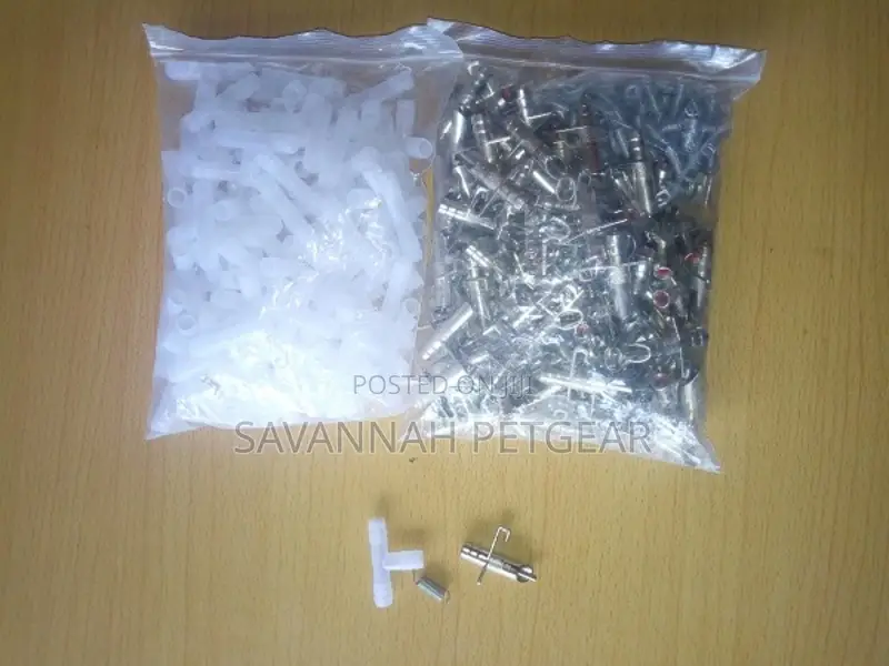 High-Quality Stainless Steel Rabbit Nipple Drinkers - 100pcs