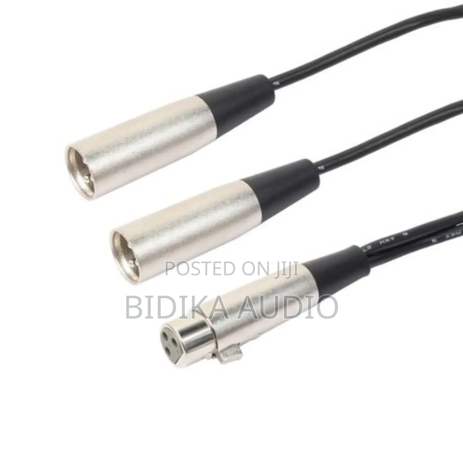 30cm 3 Pin XLR Cannon Audio Connector Adapter Cable