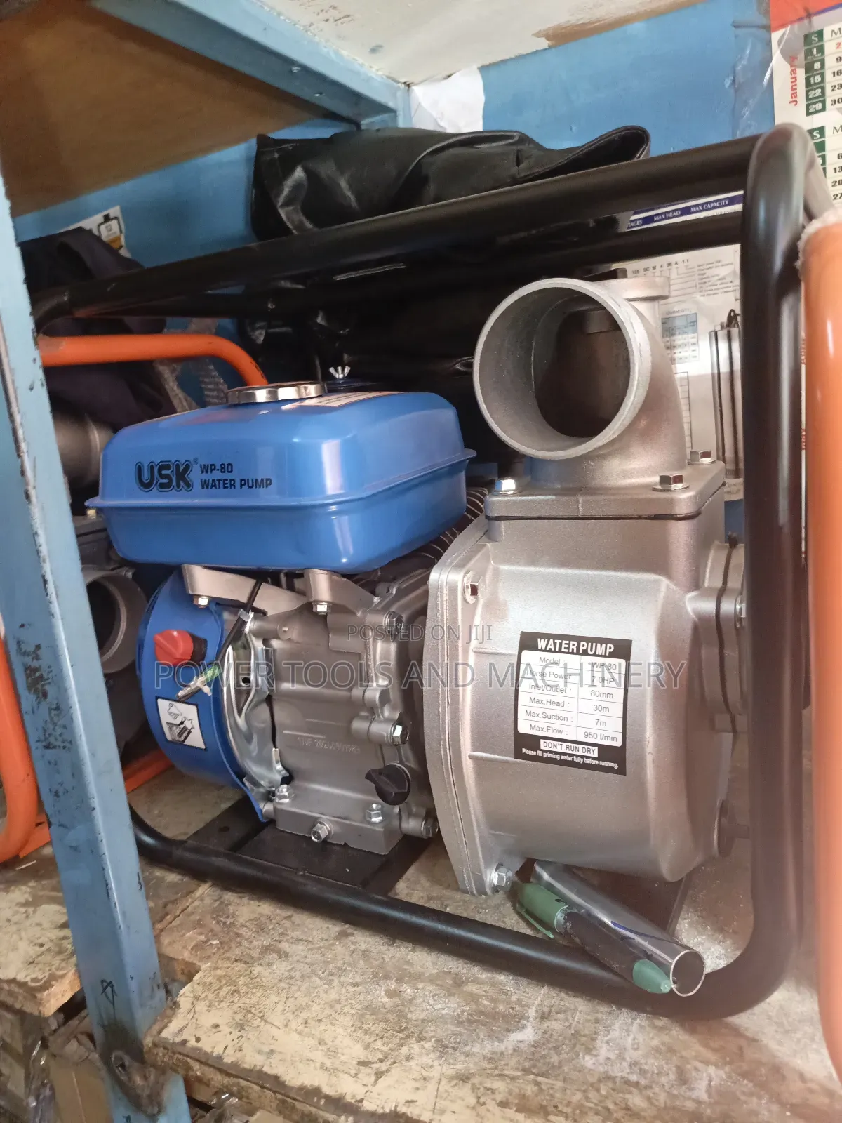 Usk Petro Water Pump ,3" 30m