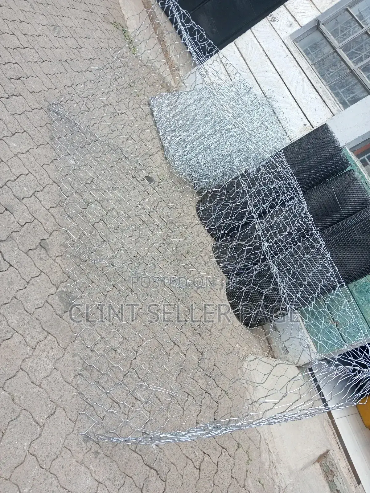 Galvanized Gabion Mattress.