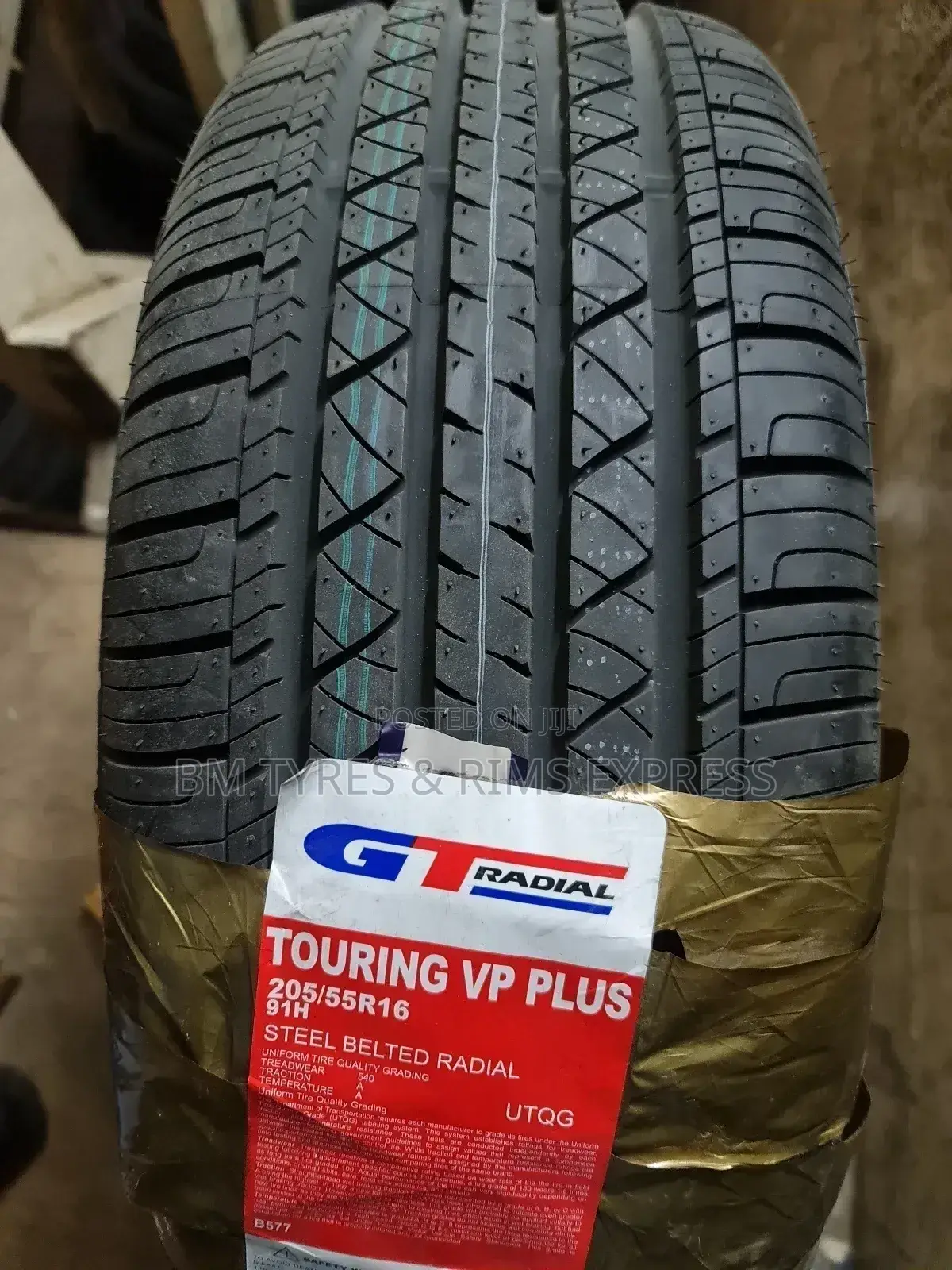 205 /55 R16 GT TYRES (Indonesia)