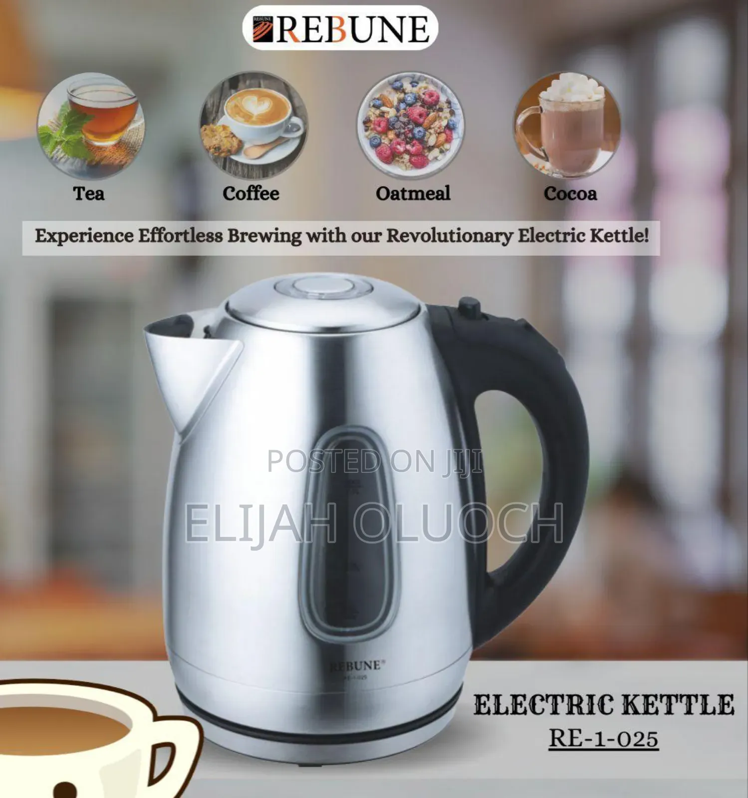 *Rebune 1.7ltrs Kettle