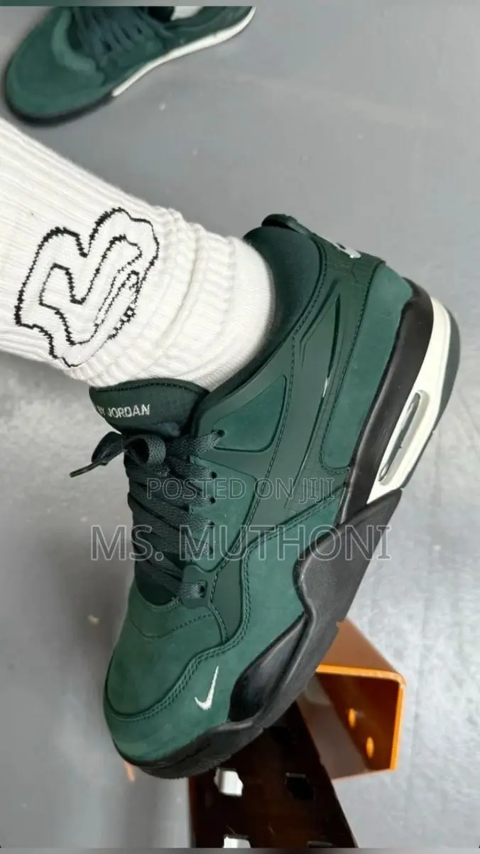 NEW IN!! Nigel Sylvester X Air Jordan4 “Driveway Fence Green