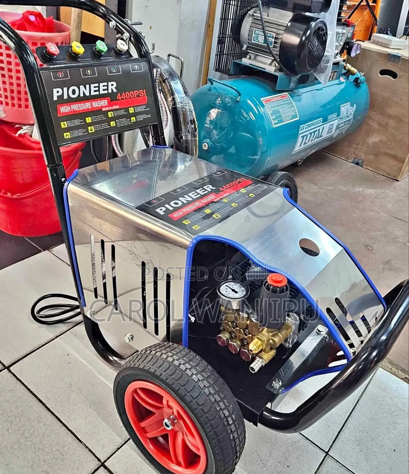 Pioneer Carwash Machine/ Electric High Pressure Washer