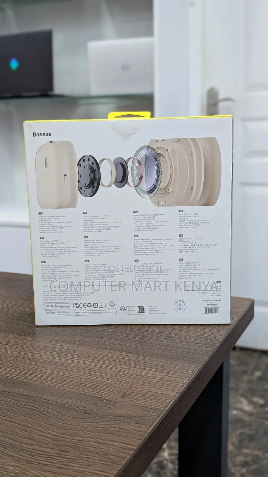 New Baseus Howie H1i Noise-Cancellation Wireless Headphones