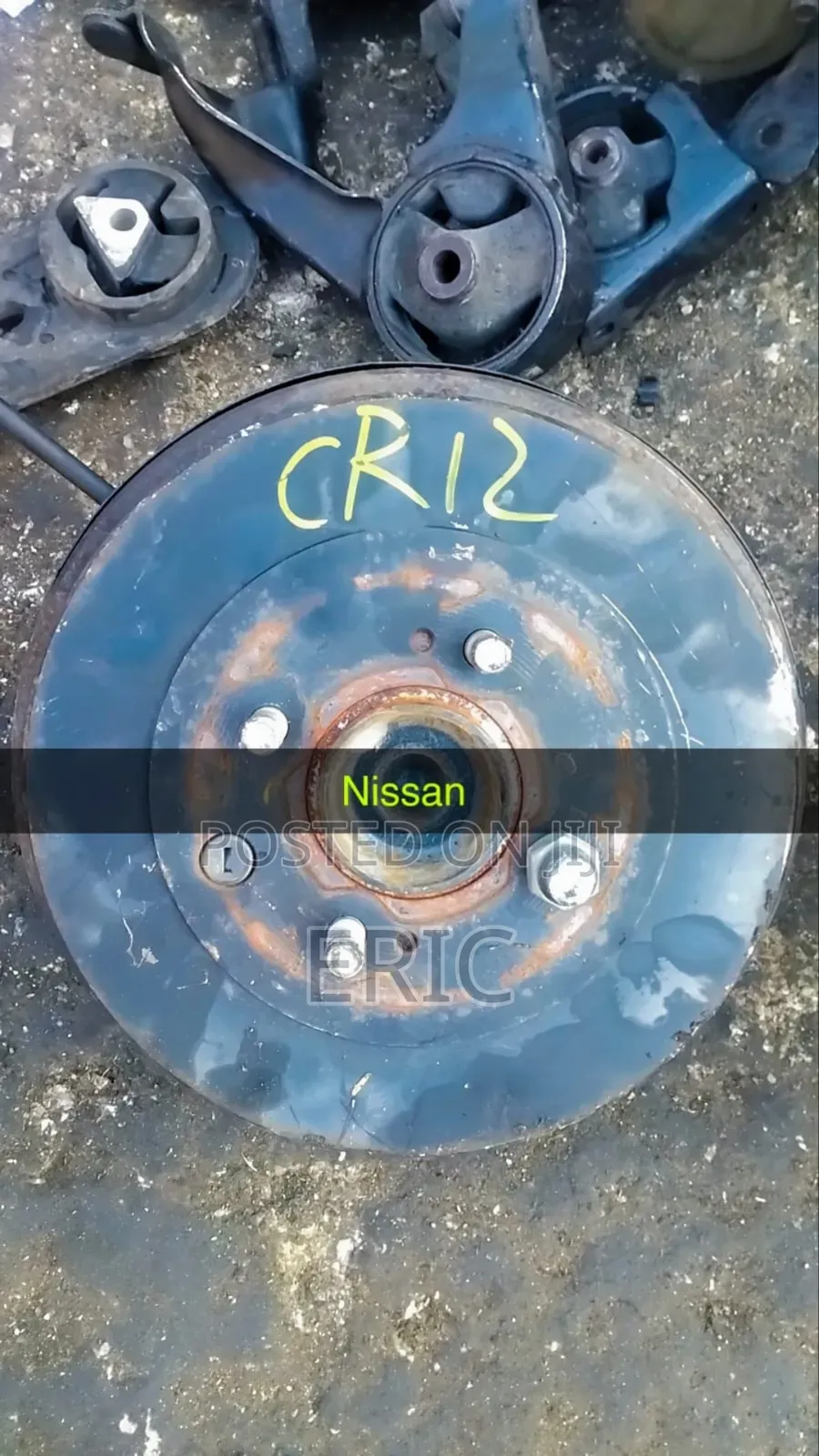 Nissan March 2013 Rear Hub