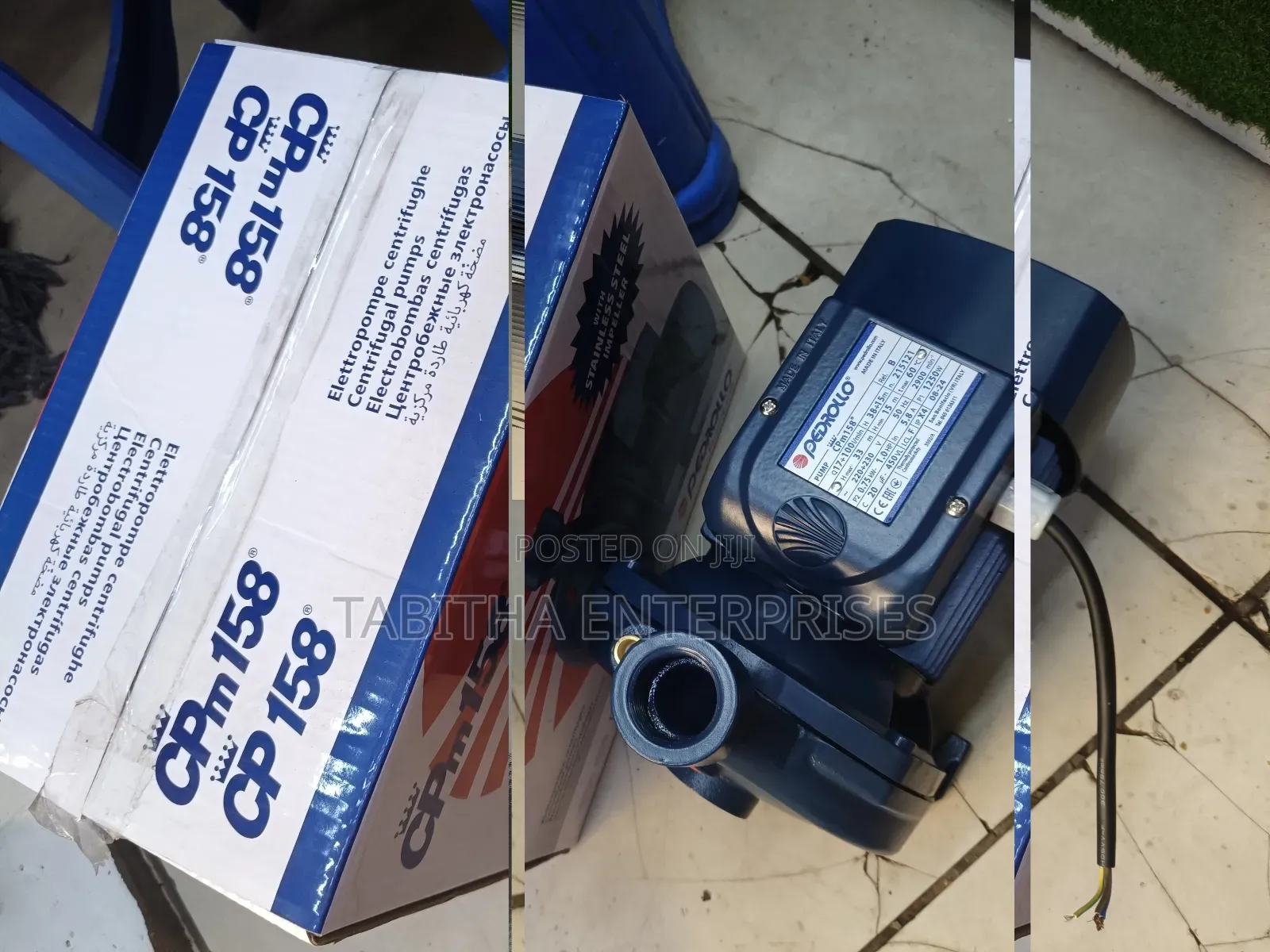 Booster Water Pump 1hp/Pedrollo 1hp Pedrollo