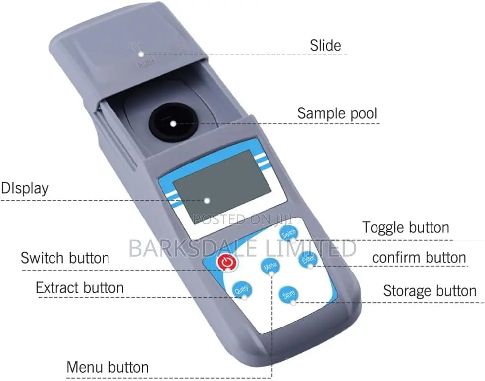 Turbidity Water Tester Meter Sewage Meter Portable Digital