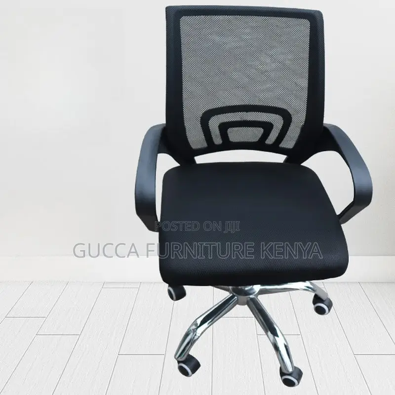 Office Chairs: Mid Back Mesh Administrative Staff Chair