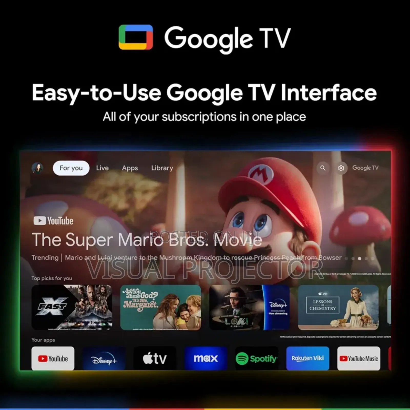 Android Projector Google TV