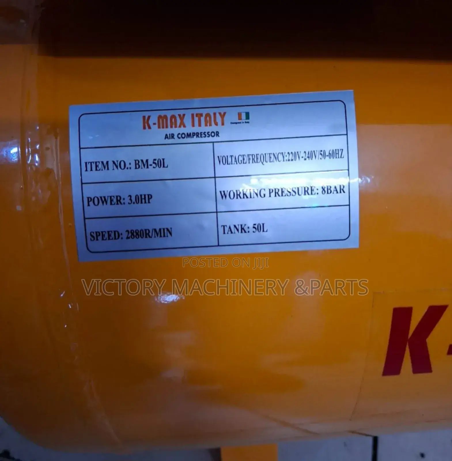 50L Air Compressor 3.0HP