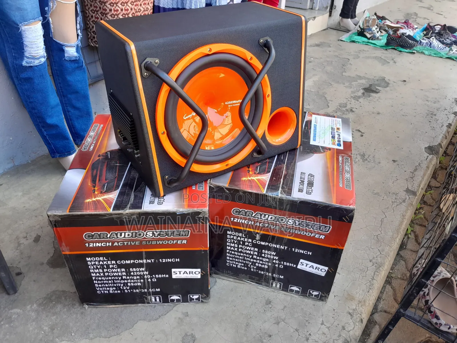 Car Subwoofer Audio System